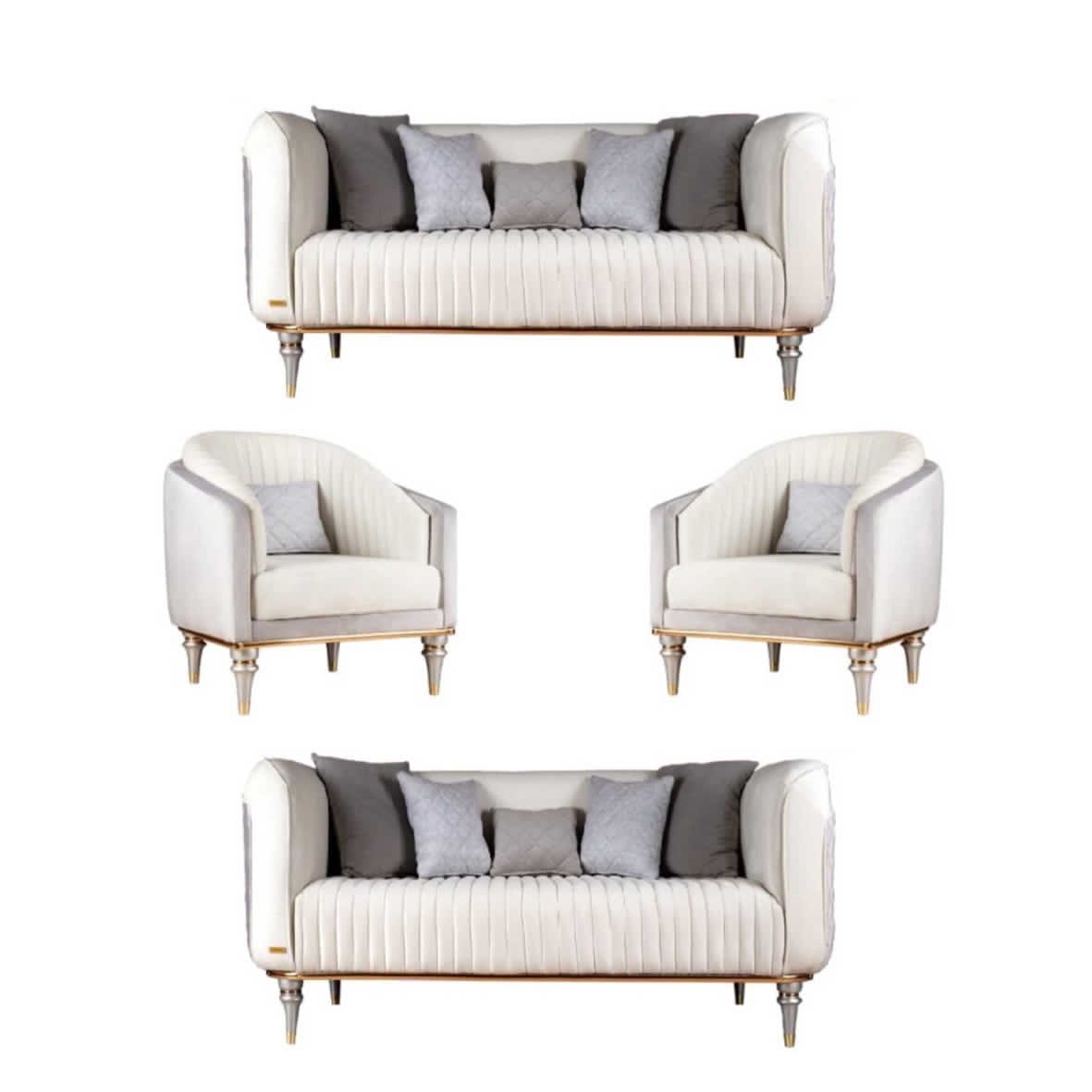 مبل راحتی هشت نفره شاهان دکور مدل دیانا کد 11-16